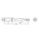 G-GUMD-5D Modular Drill Tool Holder - Big-tools Industrial Supply Tools for Metal Cutting